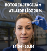 Botox akcija aprīlī